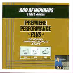 God of Wonders by Steve Green (101285)