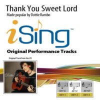 Thank You Sweet Lord by Dottie Rambo (110947)
