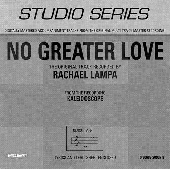 No Greater Love by Rachael Lampa (111103)