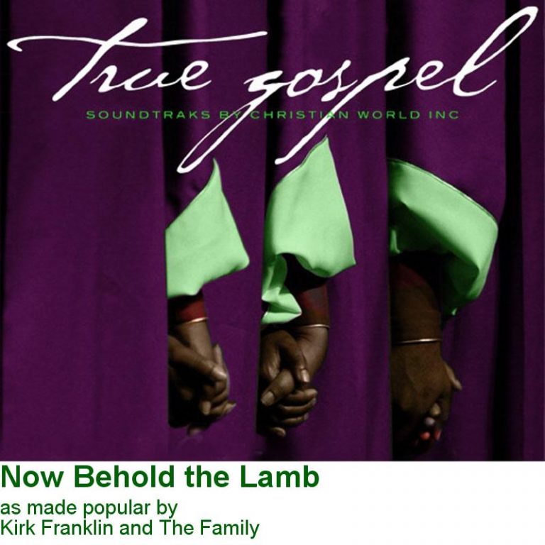 chords to now behold the lamb b flat