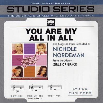 You Are My All in All by Nichole Nordeman (116300)