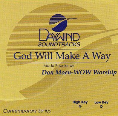 God Will Make a Way by Don Moen (117917)