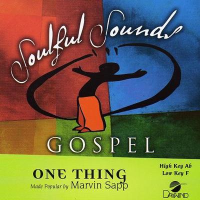 One Thing by Marvin Sapp (117930)