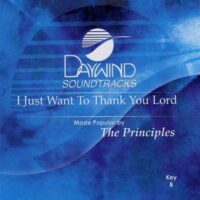 I Just Want to Thank You Lord by The Principles (119275)
