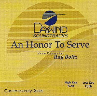 An Honor to Serve by Ray Boltz (119423)
