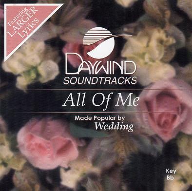 All of Me by Wedding Party (119760)