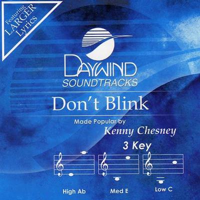 Don't Blink by Kenny Chesney (121760)