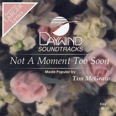 Not a Moment Too Soon by Tim McGraw (121802)