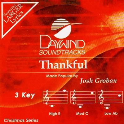 Thankful by Josh Groban (122419)