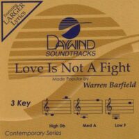 Love Is Not a Fight by Warren Barfield (122487)