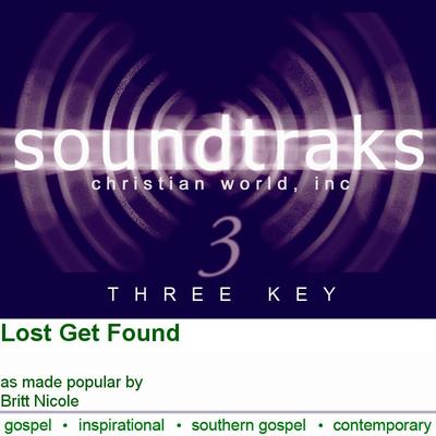 The Lost Get Found by Britt Nicole (129845)