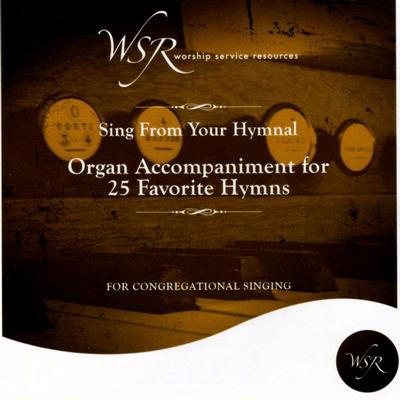 Organ Accompaniment for 25 Favorite Hymns by Worship Service Resources (133500)