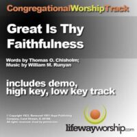 Great Is Thy Faithfulness by Traditional (135960)