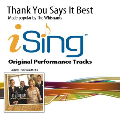Thank You Says It Best by The Whisnants (136609)