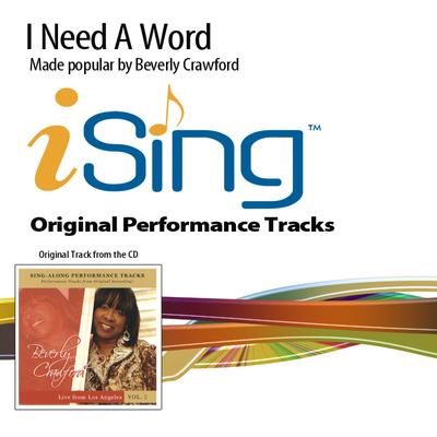 I Need a Word by Beverly Crawford (137486)