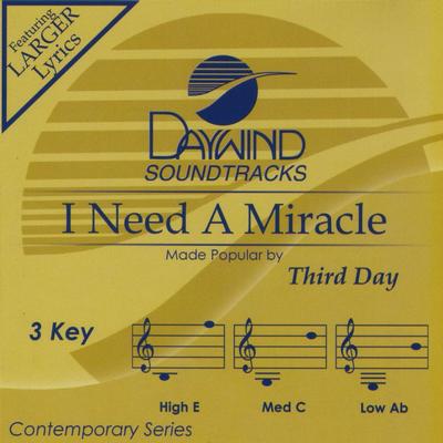 I Need a Miracle by Third Day (139572)
