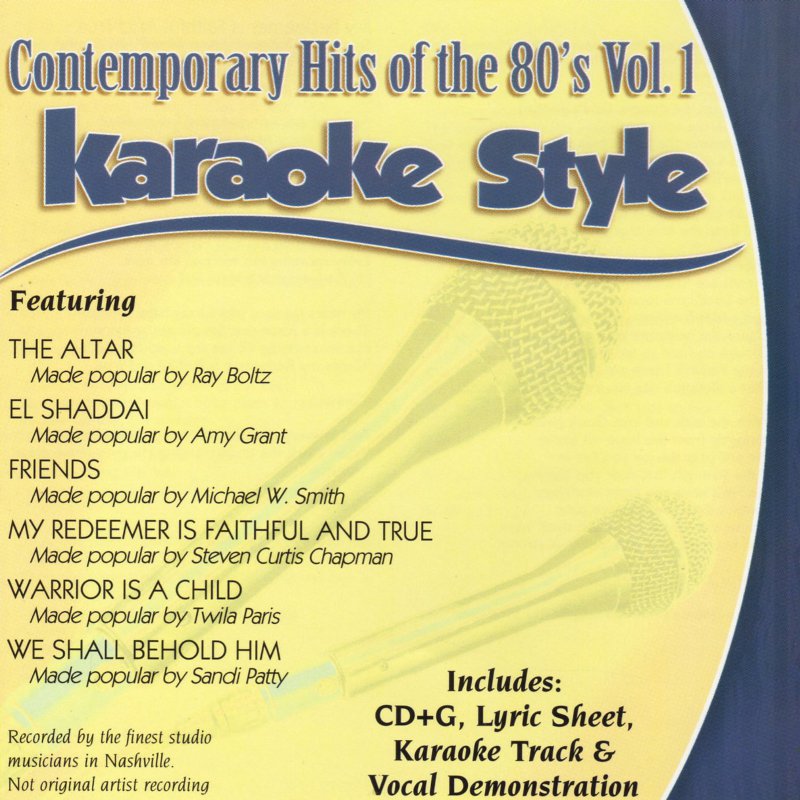 80s karaoke songs