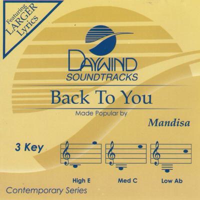 Back to You by Mandisa (143748)