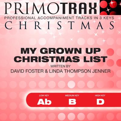 My Grown up Christmas List by Primotrax (145840)