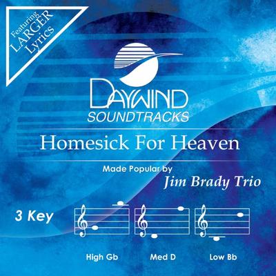 Homesick for Heaven by The Jim Brady Trio (148099)