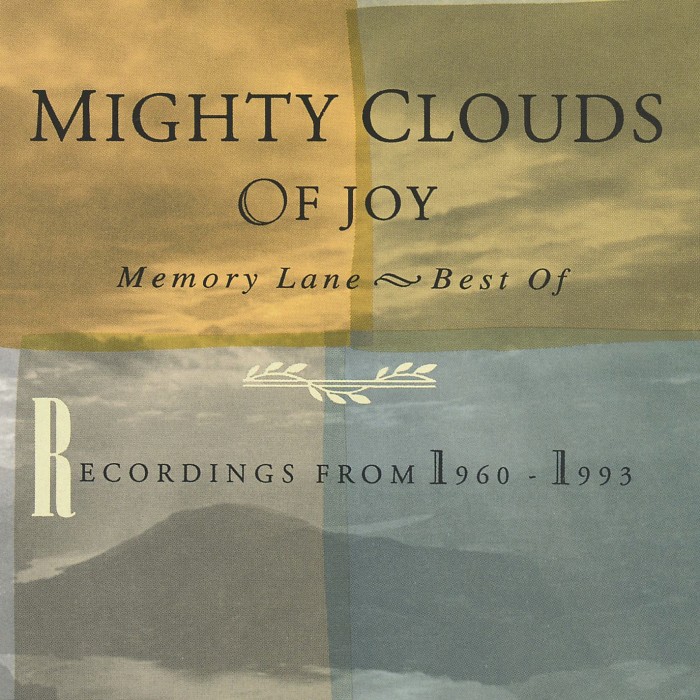 Memory Lane: Best Of The Mighty Clouds of Joy