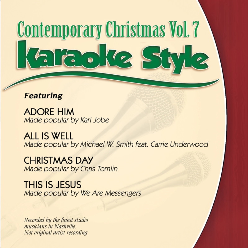 Contemporary Christmas Vol. 7 Karaoke Style
